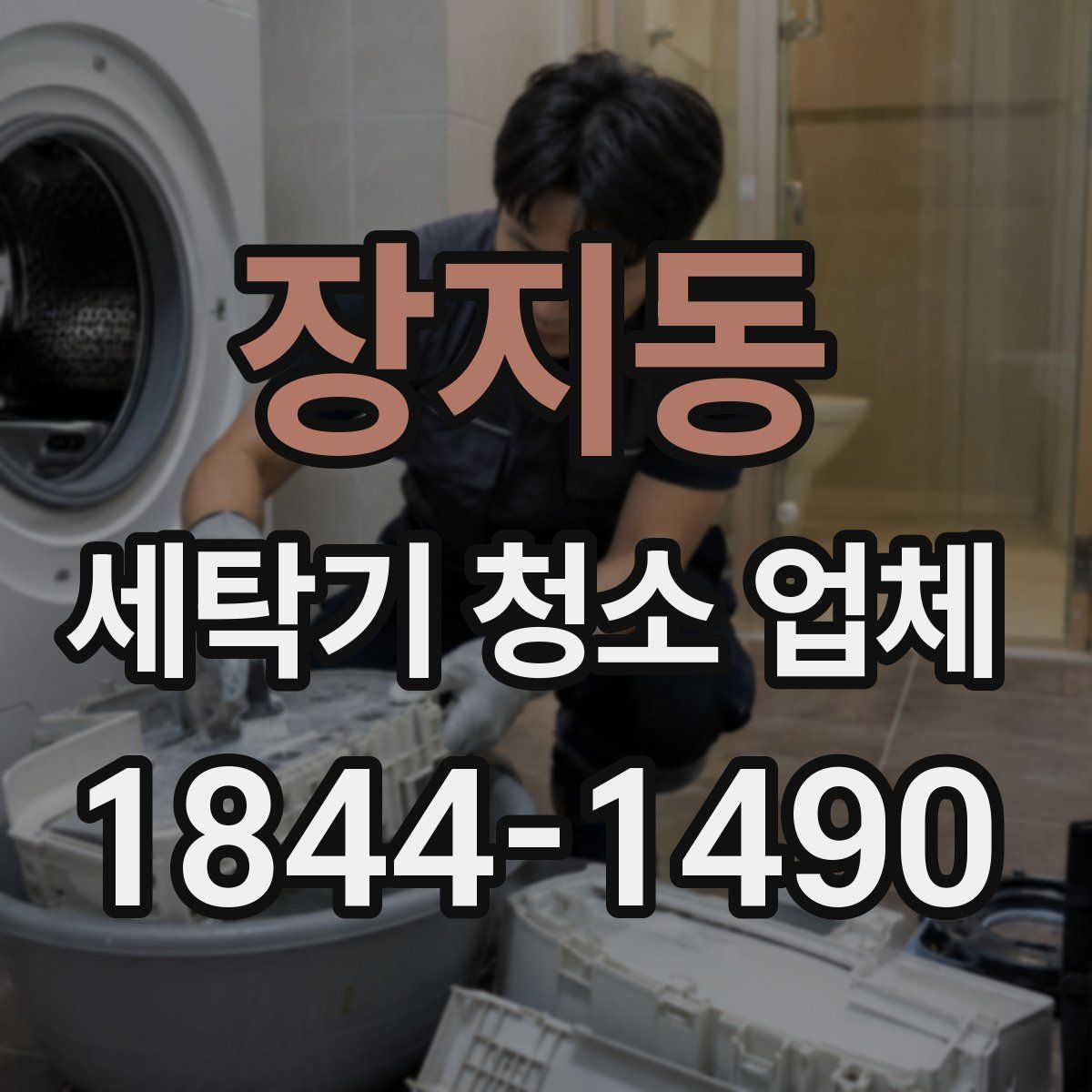 장지동 세탁기 청소 업체