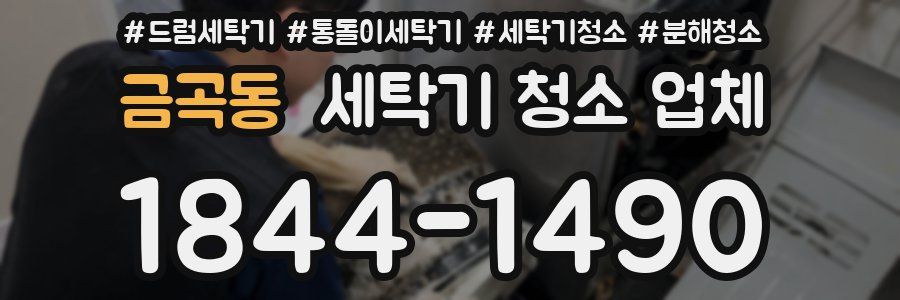 금곡동 세탁기 청소 업체