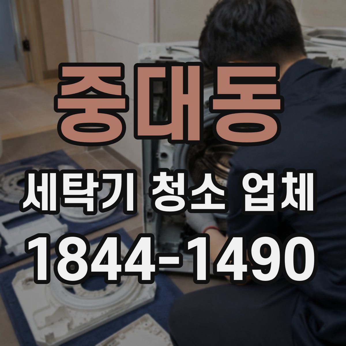 중대동 세탁기 청소 업체