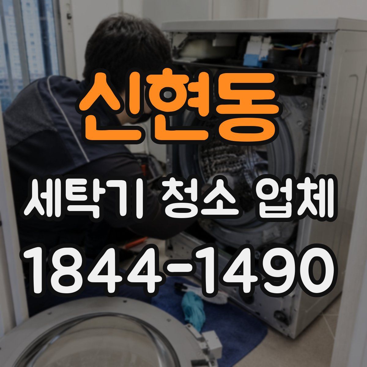 신현동 세탁기 청소 업체