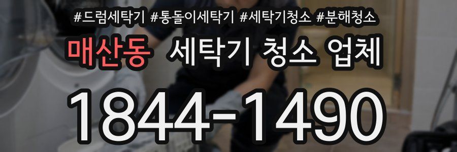 매산동 세탁기 청소 업체