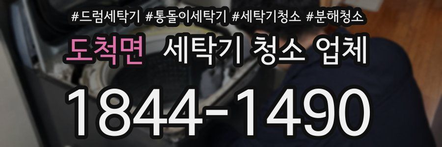 도척면 세탁기 청소 업체