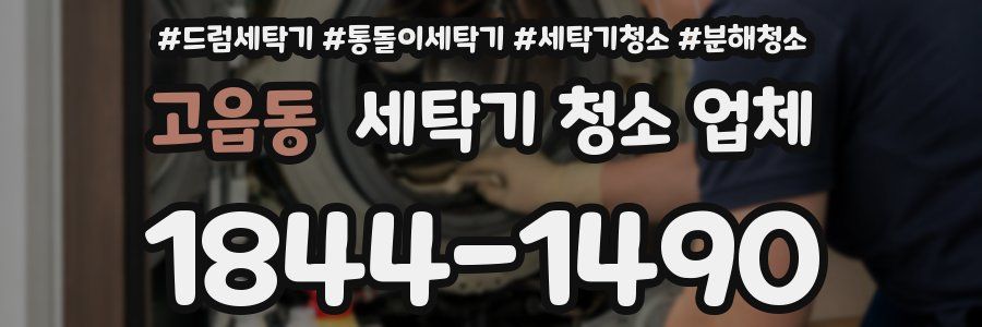 고읍동 세탁기 청소 업체