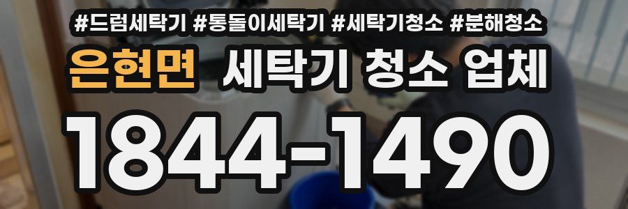 은현면 세탁기 청소 업체