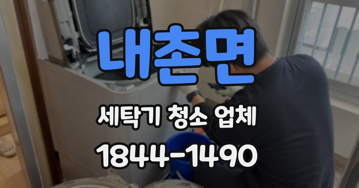 내촌면 세탁기 청소 업체