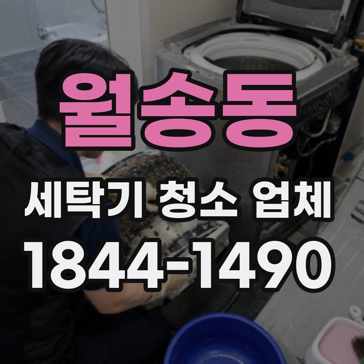 월송동 세탁기 청소 업체