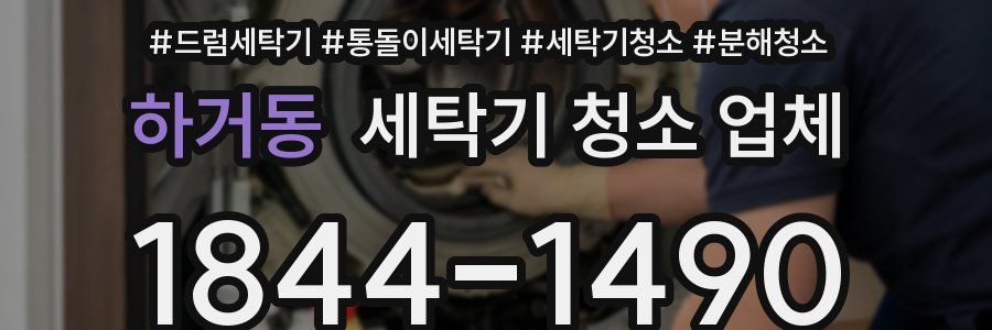 하거동 세탁기 청소 업체