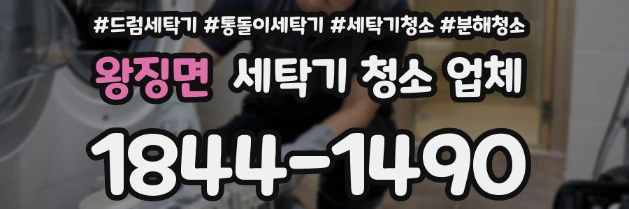 왕징면 세탁기 청소 업체