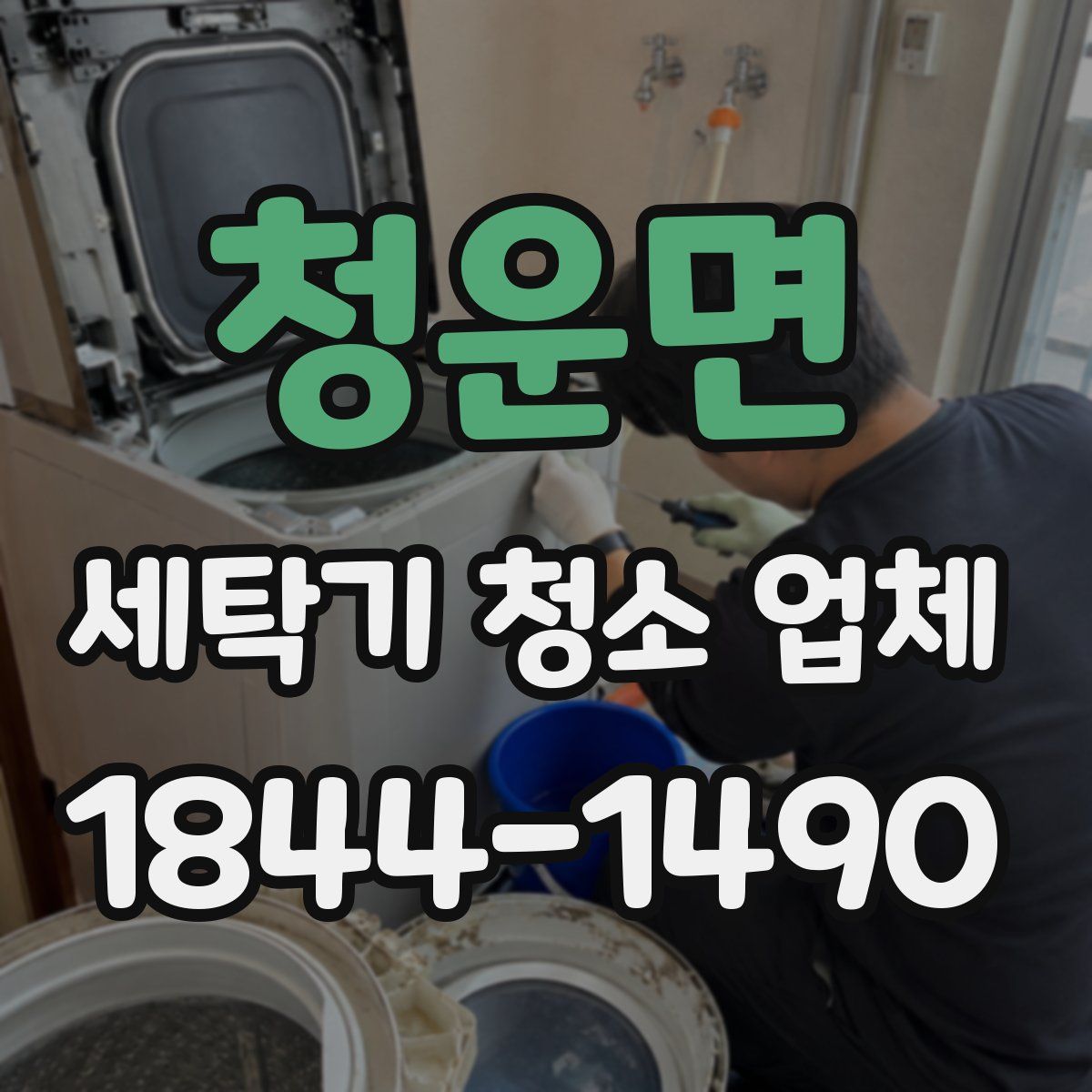 청운면 세탁기 청소 업체