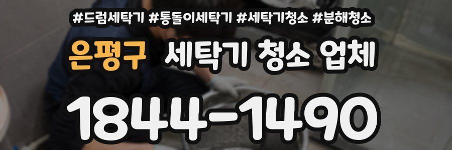 은평구 세탁기 청소 업체