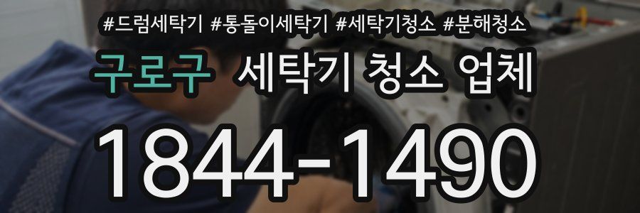 구로구 세탁기 청소 업체