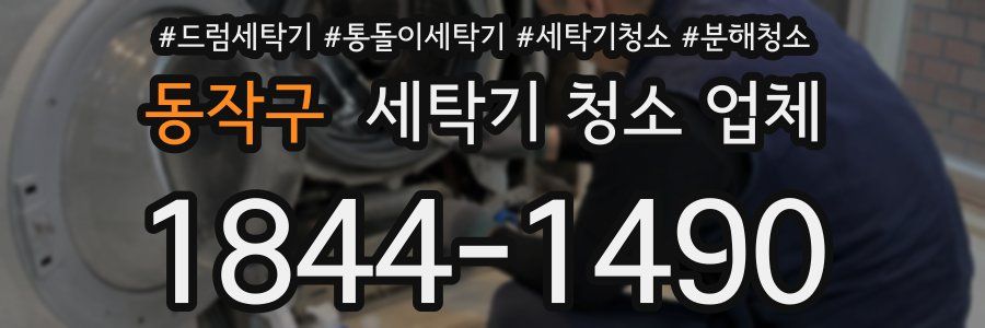 동작구 세탁기 청소 업체