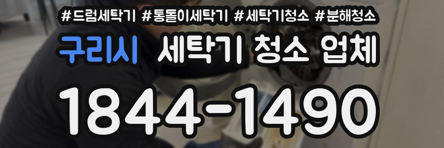구리시 세탁기 청소 업체