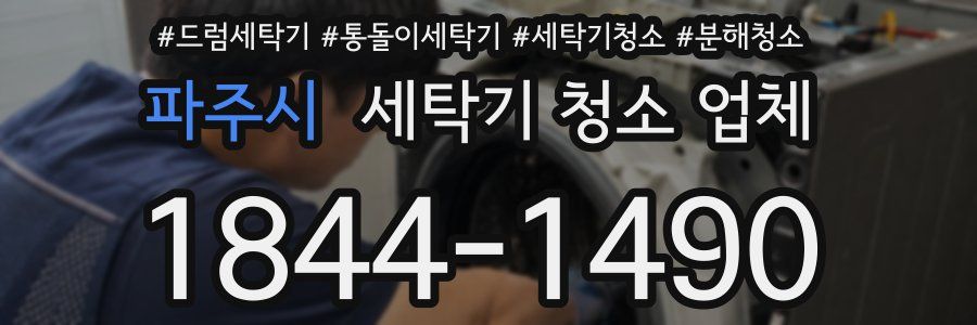 파주시 세탁기 청소 업체