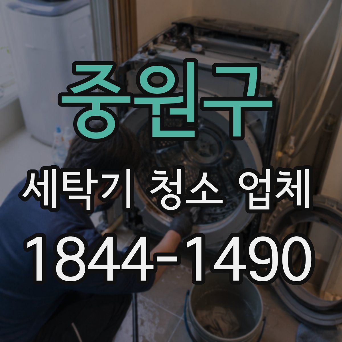 중원구 세탁기 청소 업체