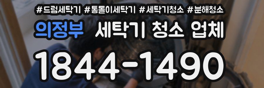 의정부 세탁기 청소 업체