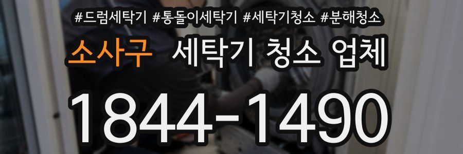 소사구 세탁기 청소 업체