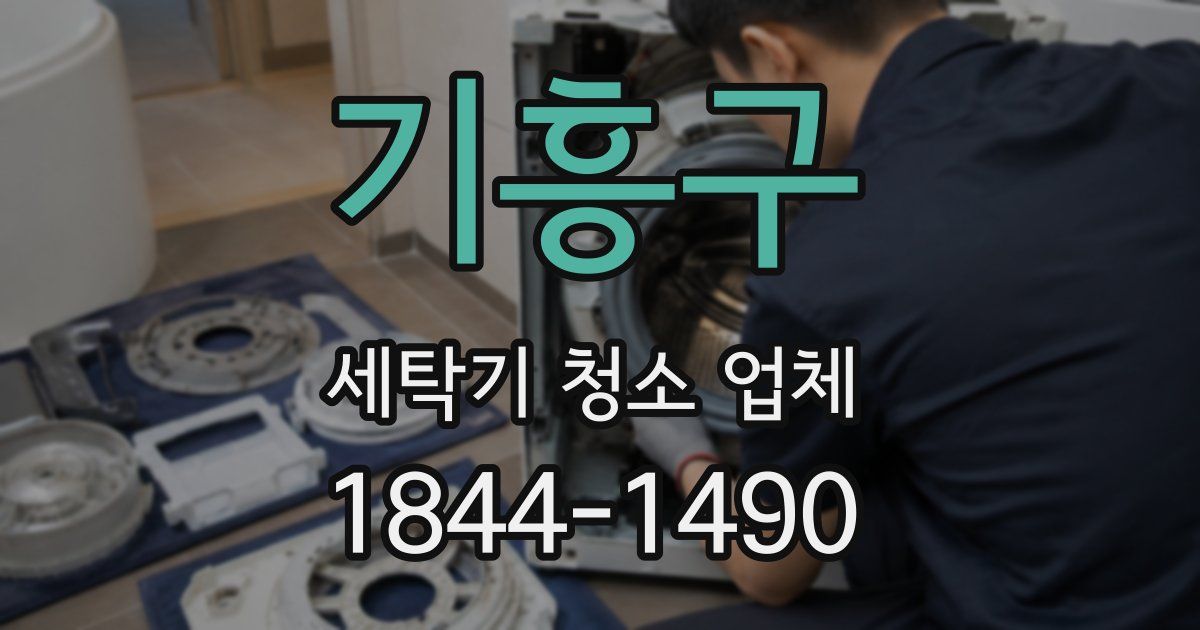 기흥구 세탁기 청소 업체