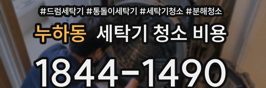 누하동 세탁기 청소 비용