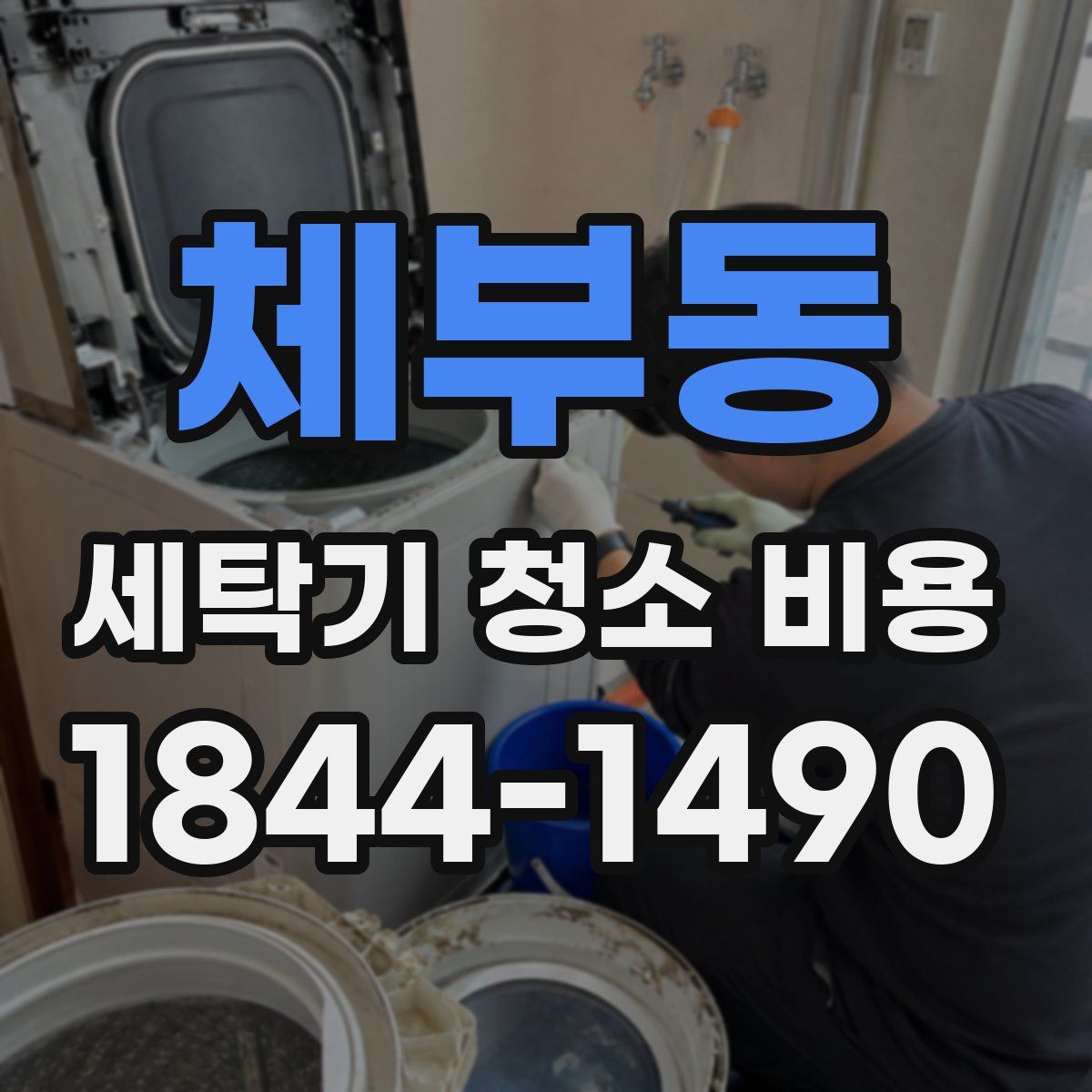 체부동 세탁기 청소 비용
