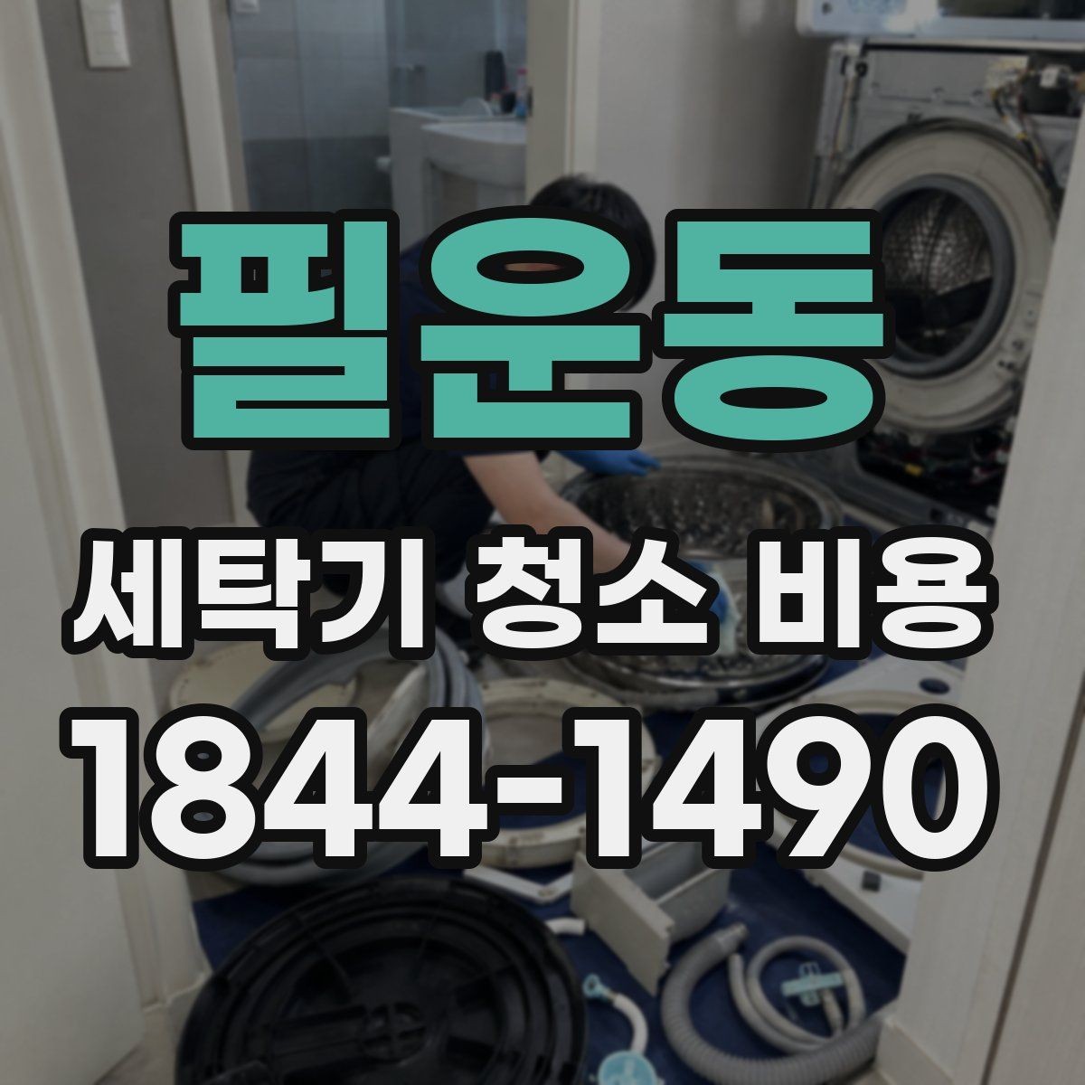필운동 세탁기 청소 비용 배수구와 필터 점검이 포함되는지 확인하기