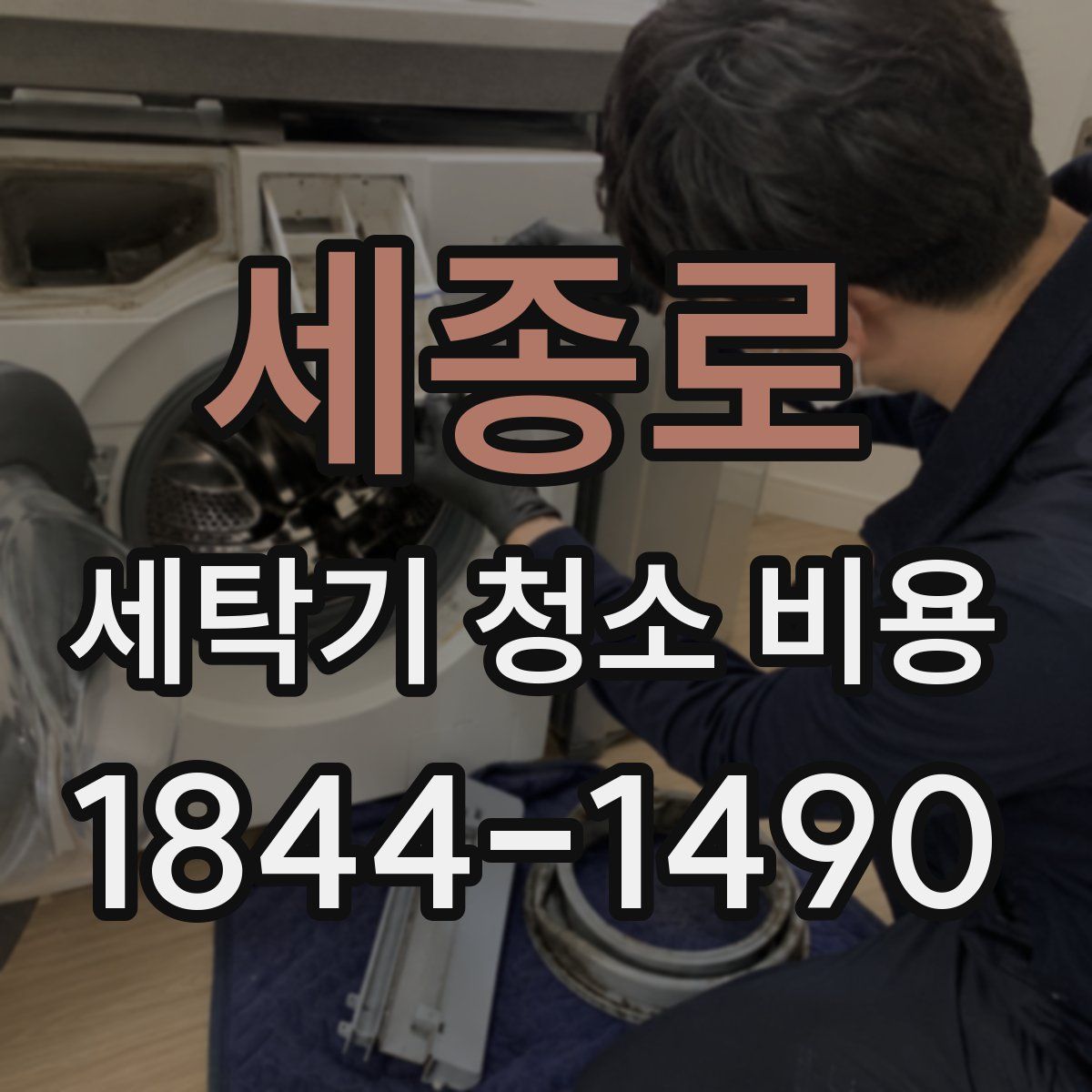 세종로 세탁기 청소 비용