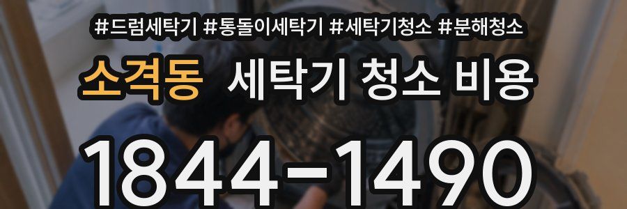 소격동 세탁기 청소 비용