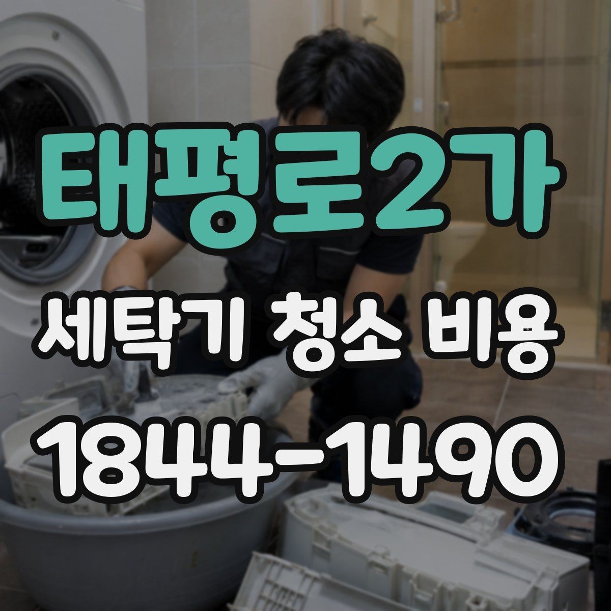 태평로2가 세탁기 청소 비용 일반 세척과 분해 세척의 차이