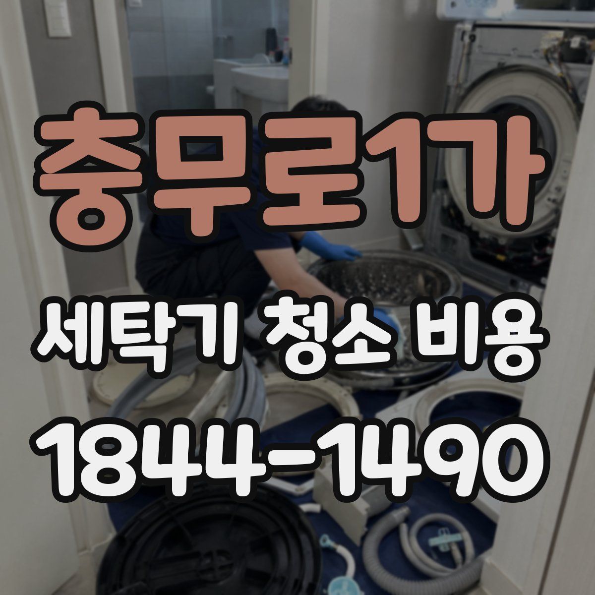 충무로1가 세탁기 청소 비용