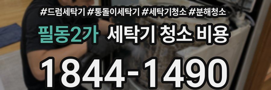 필동2가 세탁기 청소 비용