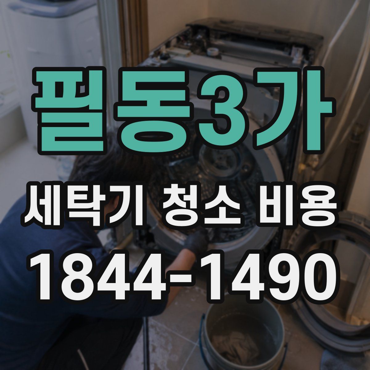 필동3가 세탁기 청소 비용