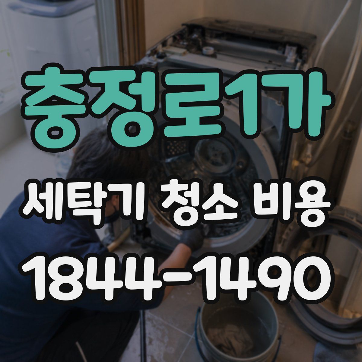 충정로1가 세탁기 청소 비용