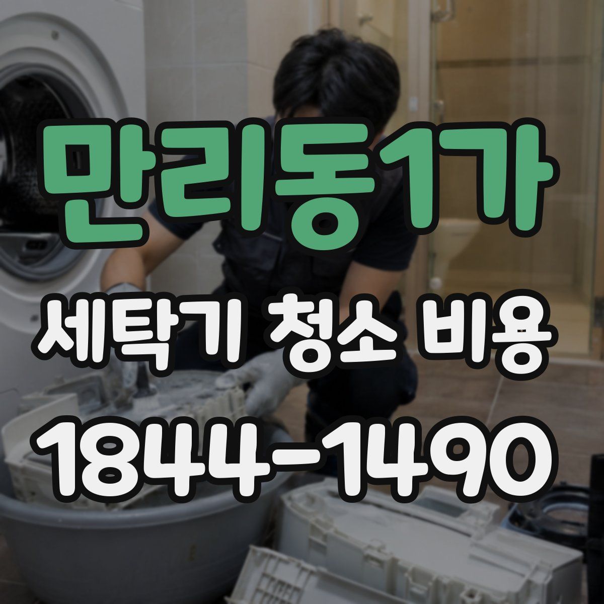 만리동1가 세탁기 청소 비용