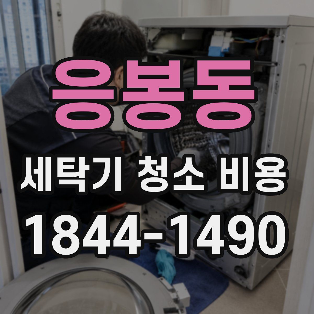 응봉동 세탁기 청소 비용