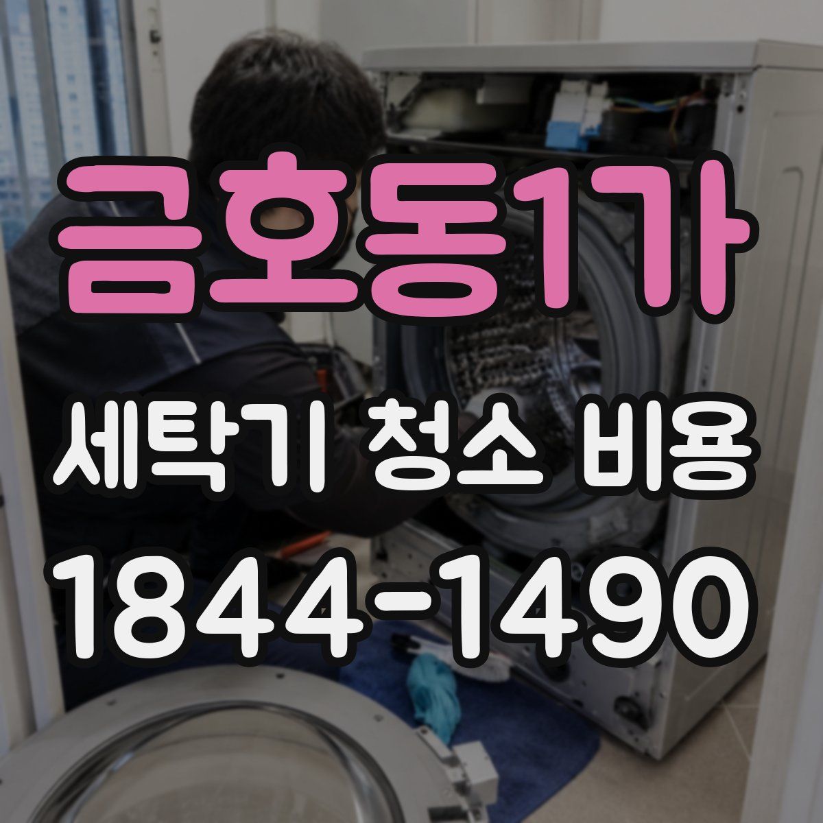 금호동1가 세탁기 청소 비용