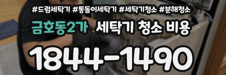 금호동2가 세탁기 청소 비용