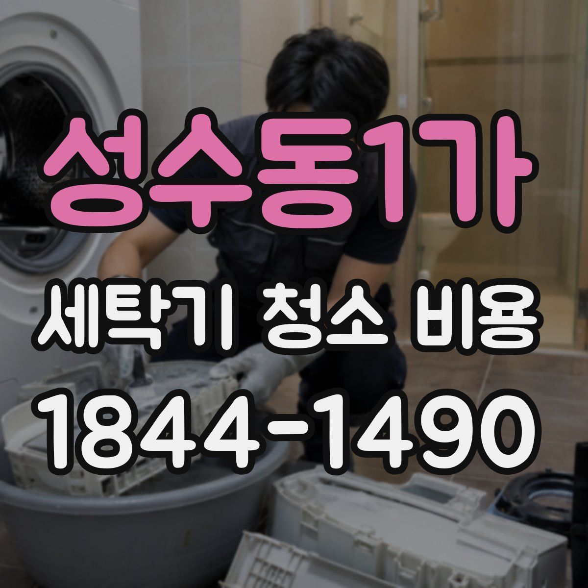 성수동1가 세탁기 청소 비용