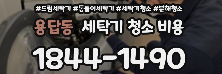 용답동 세탁기 청소 비용