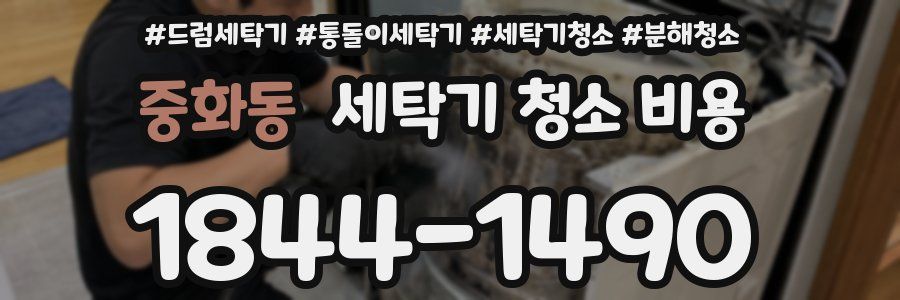 중화동 세탁기 청소 비용