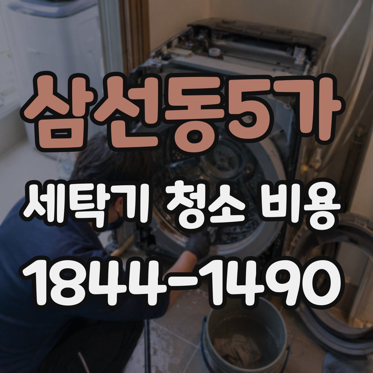 삼선동5가 세탁기 청소 비용