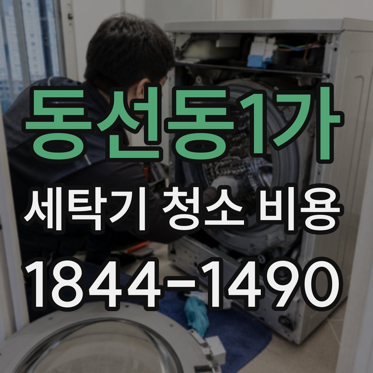 동선동1가 세탁기 청소 비용