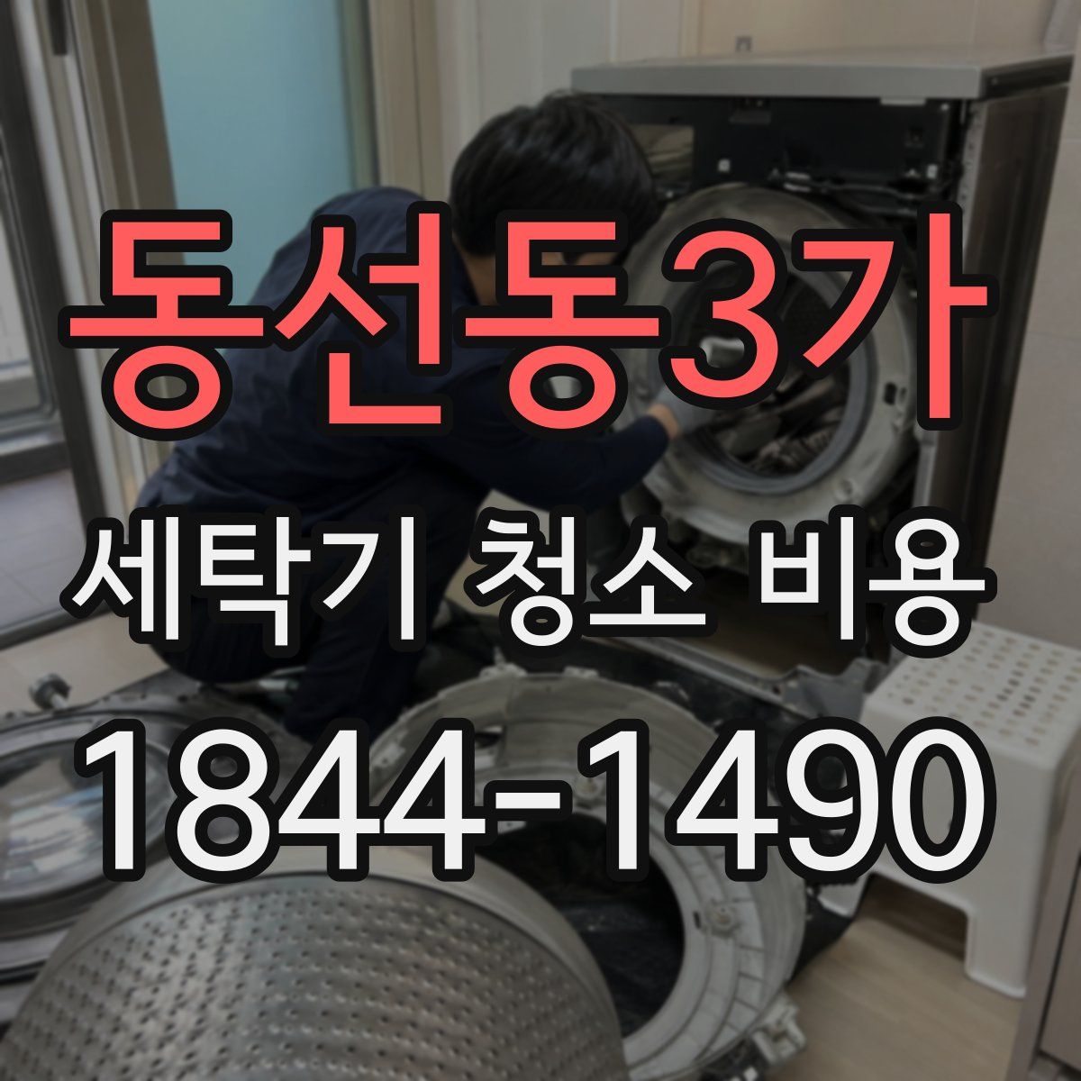동선동3가 세탁기 청소 비용
