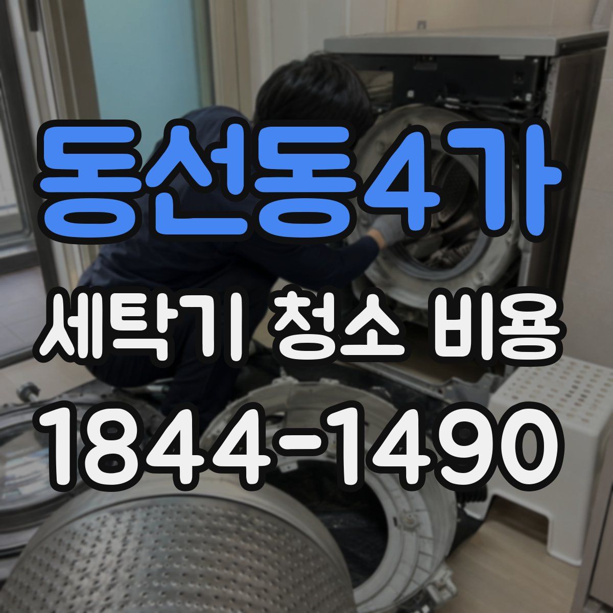 동선동4가 세탁기 청소 비용