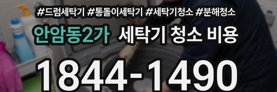 안암동2가 세탁기 청소 비용