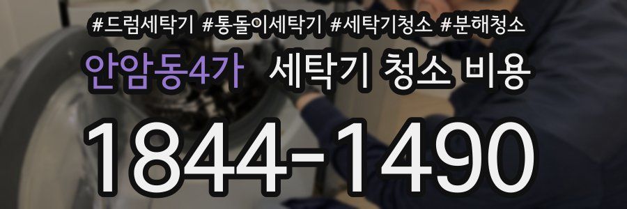 안암동4가 세탁기 청소 비용