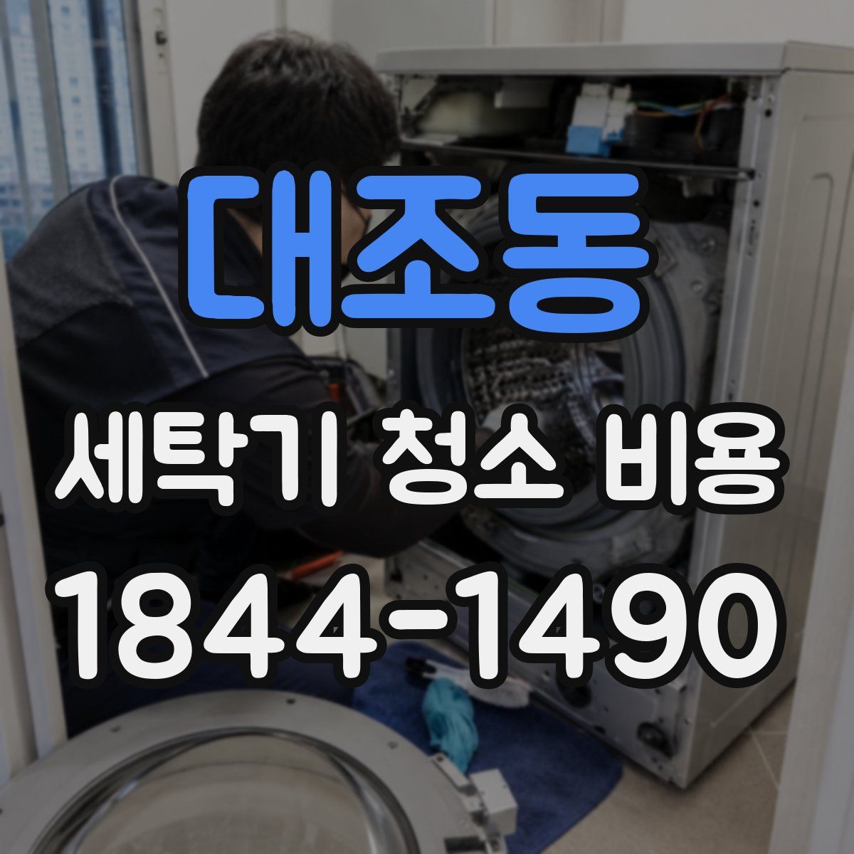 대조동 세탁기 청소 비용