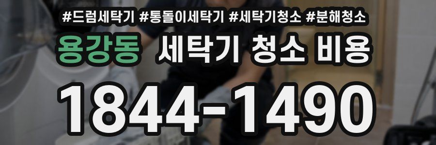 용강동 세탁기 청소 비용