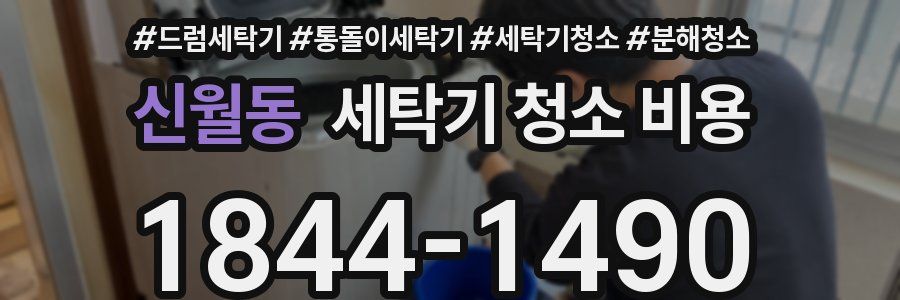 신월동 세탁기 청소 비용