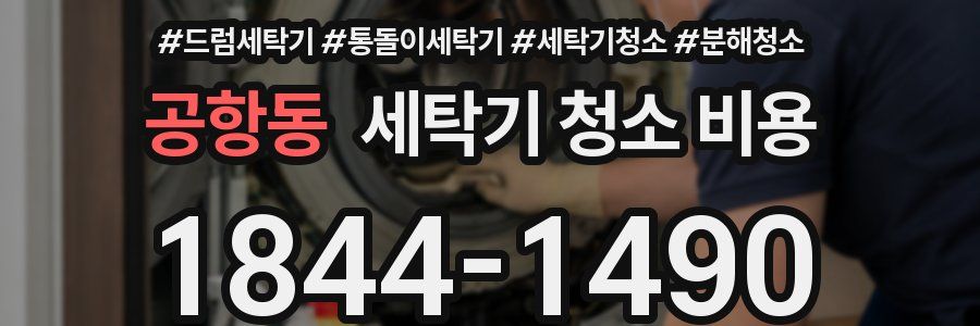 공항동 세탁기 청소 비용