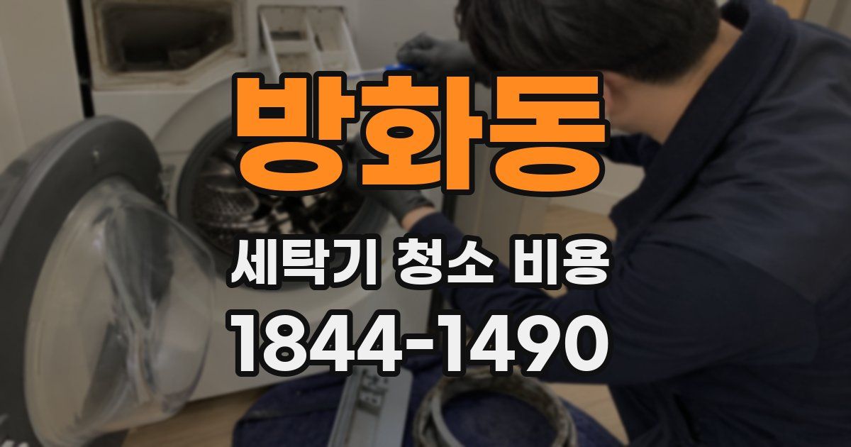 방화동 세탁기 청소 비용